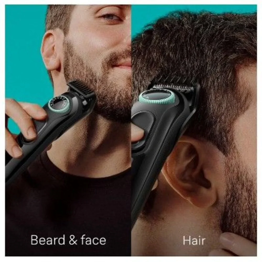 Braun Series 3 AiO3450 Rechargeable 5-in-1 Ear, Nose, Beard & Hair Trimmer